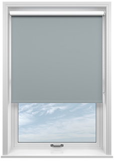 Lycia (FR Blackout), Angora Grey - Twist&Fit Roller Blind
